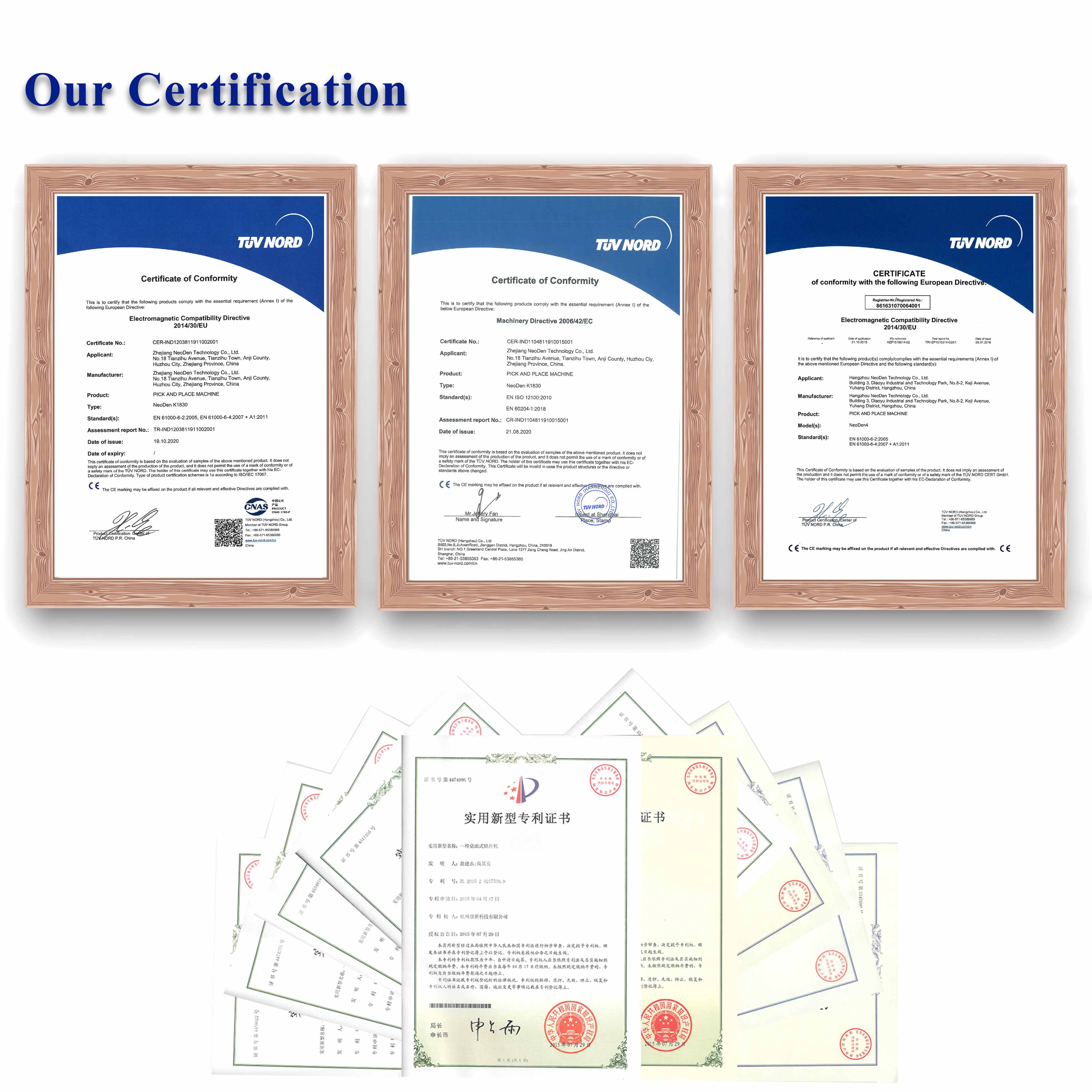Certification